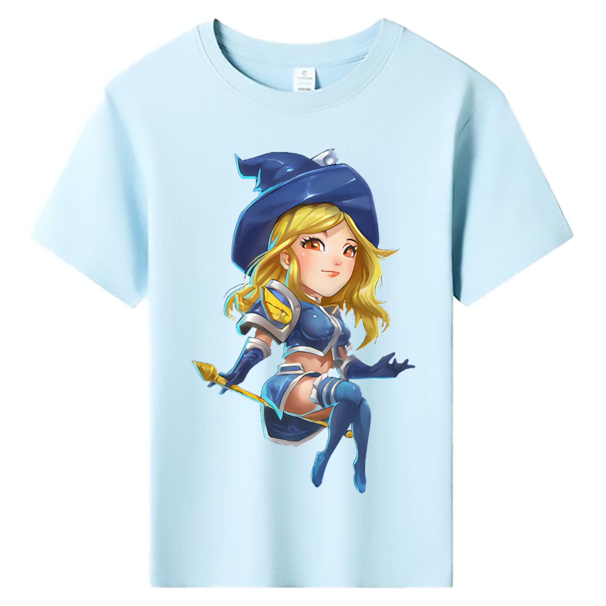 （画像用） リーグ・オブ・レジェンド League of Legends LOL 綿100％キッズTシャツ（フロントプリント）